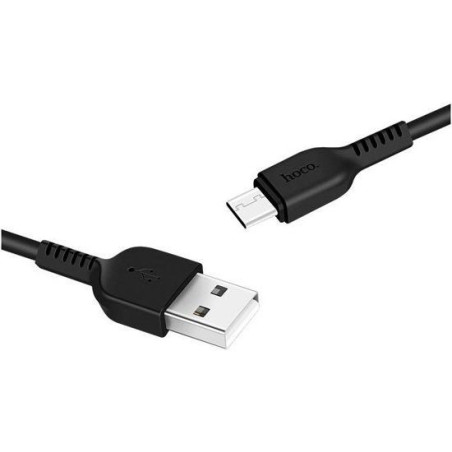 HOCO Flash X20 USB naar Type C kabel Zwart 2 Meter