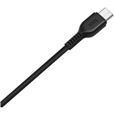 HOCO Flash X20 USB naar Type C kabel Zwart 2 Meter
