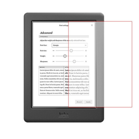Screenprotector Kobo Aura One 7.8 inch