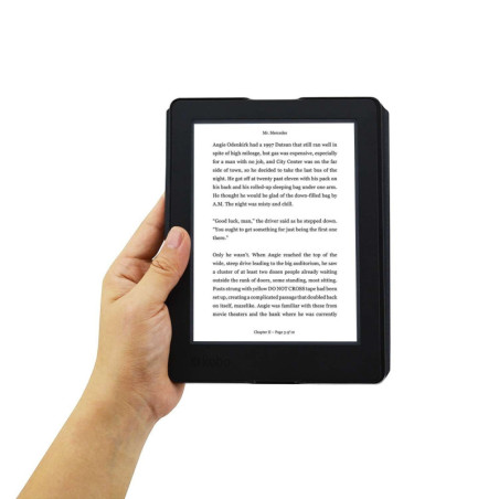 SleepCover Kobo Aura H2O Edition 2 NEW Zwart