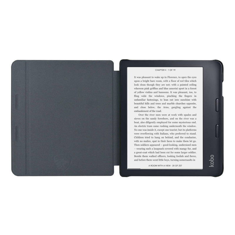 Slimfit Sleepcover Geschikt voor Kobo Libra 2 Hoes Cover Roze Goud *