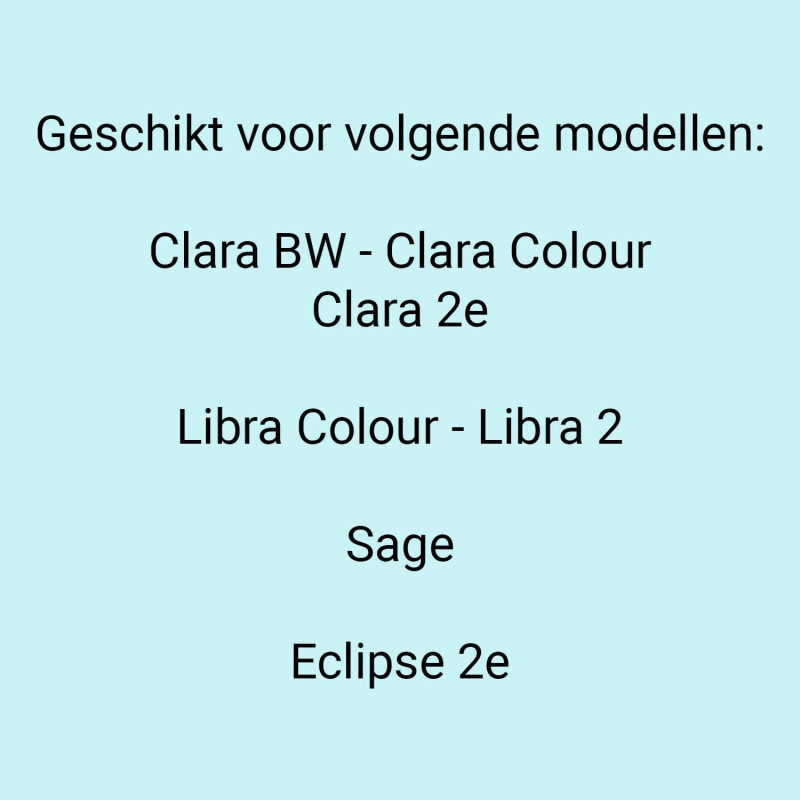 Ereader Oplader + Oplaadkabel 1Meter Kabel - e Reader Lader Geschikt voor Nieuwe Kobo Clara - Libra - Sage - Eclipse