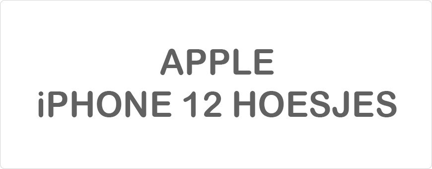 Apple iPhone 12 Hoesjes